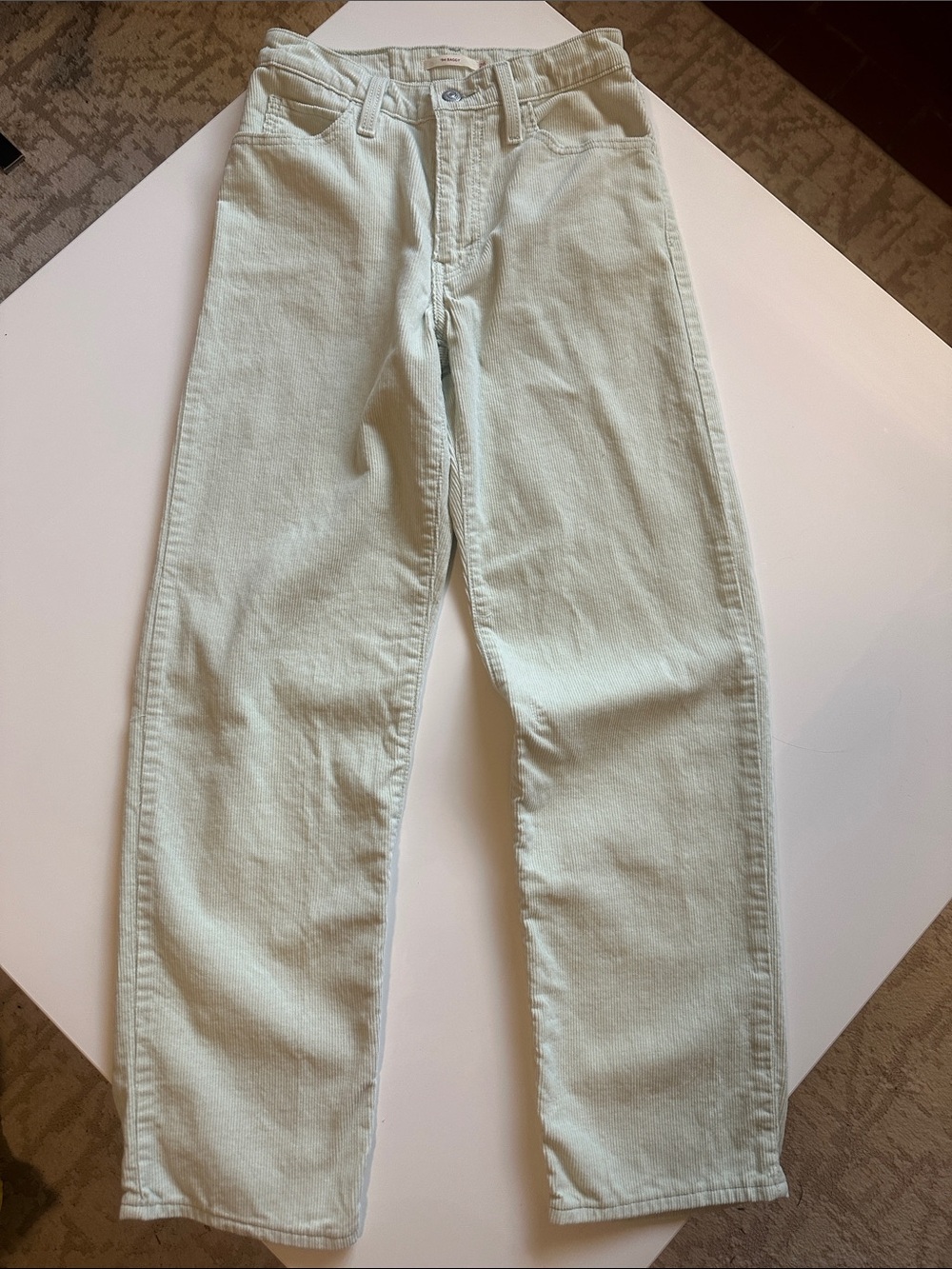 NWOT Levi's Pale Pistachio Corduroy '94 Baggy Jeans